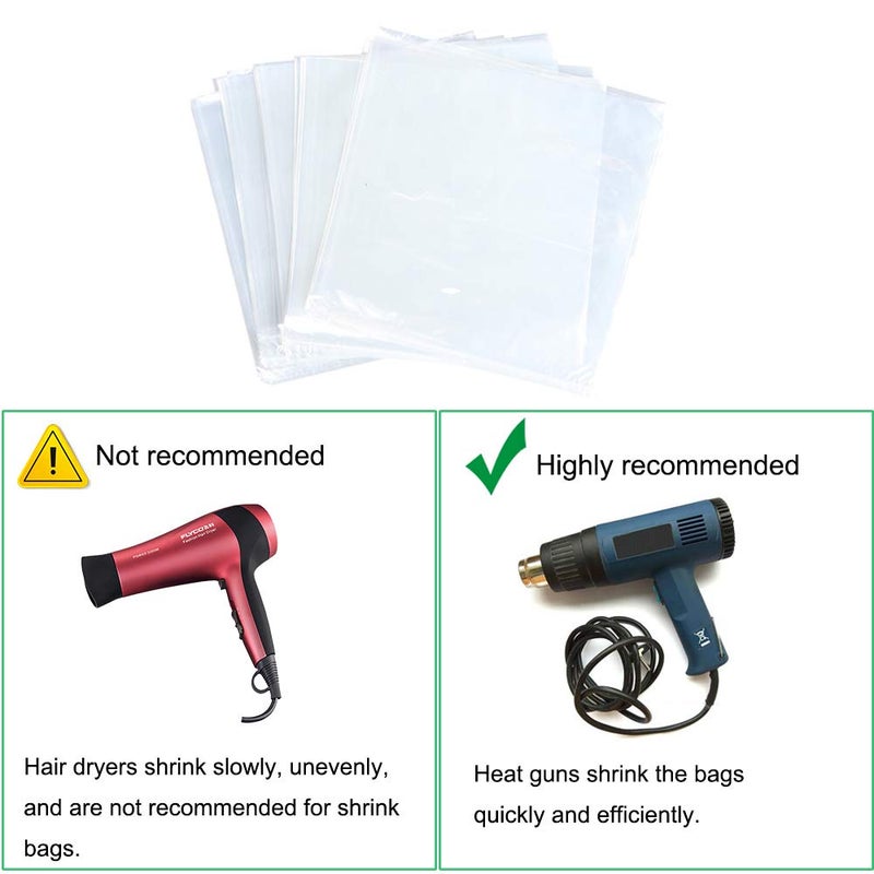 LazyMe Clear Christmas Basket Cellophane Shrink Bags, 24x30 inch, Shrink Wrap Bags Large, Clear, 20pcs - Image 4